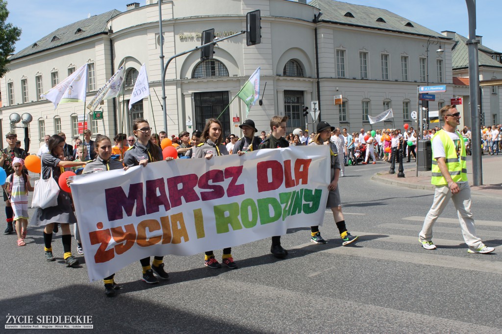 Siedlce: Marsz dla Życia i Rodziny