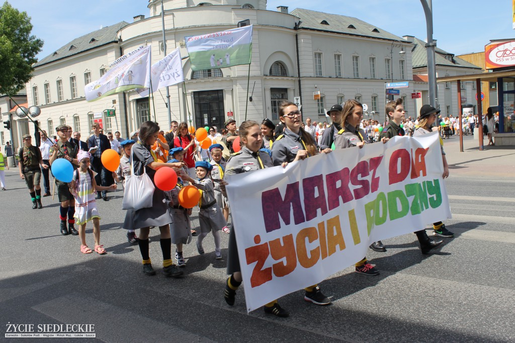 Siedlce: Marsz dla Życia i Rodziny