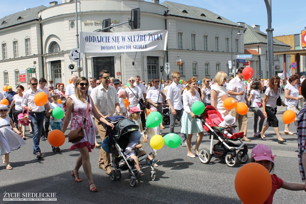 Siedlce: Marsz dla Życia i Rodziny