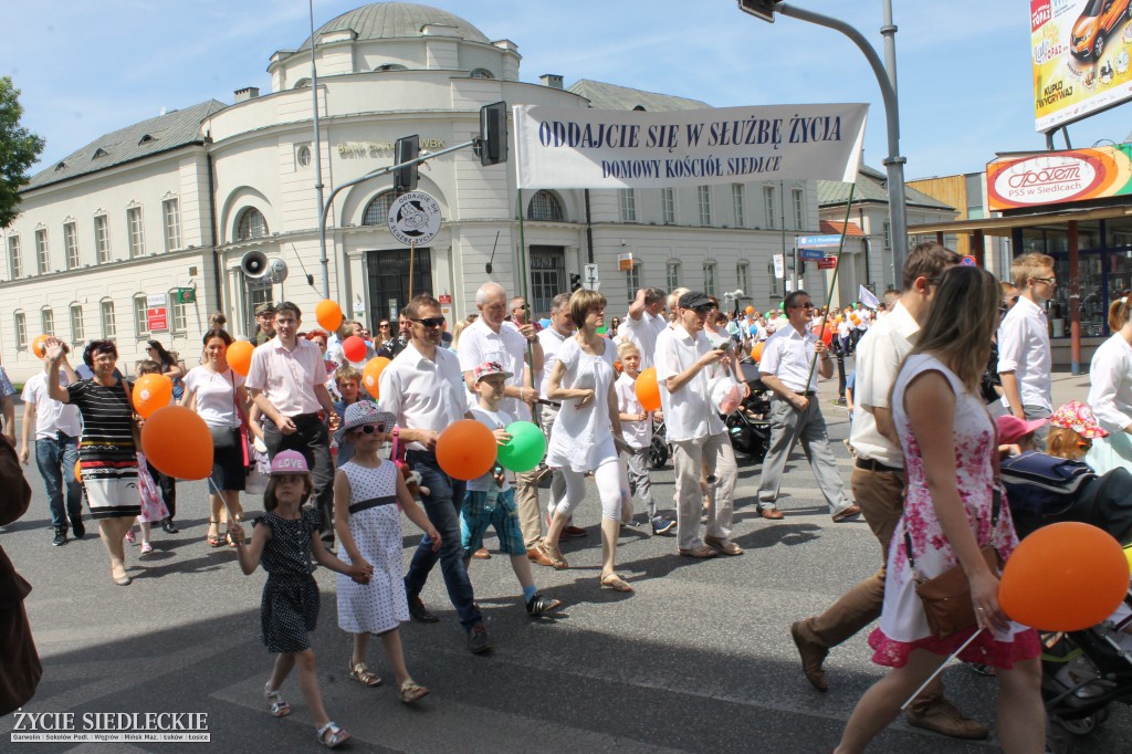 Siedlce: Marsz dla Życia i Rodziny