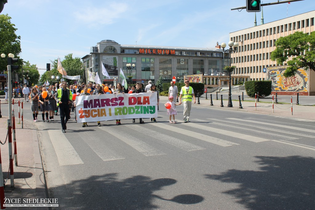 Siedlce: Marsz dla Życia i Rodziny
