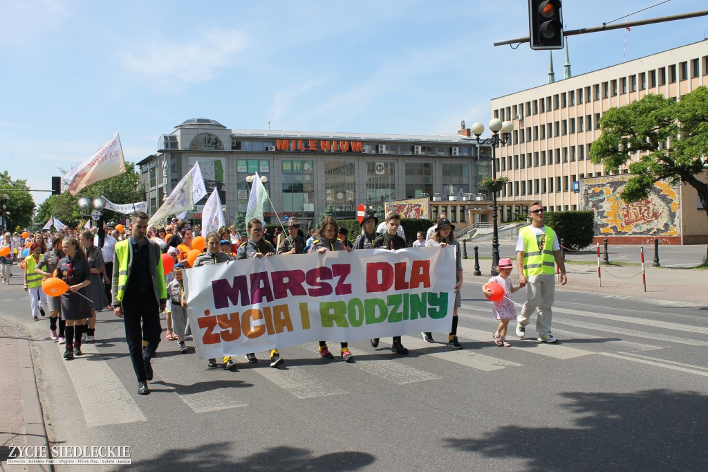 Siedlce: Marsz dla Życia i Rodziny