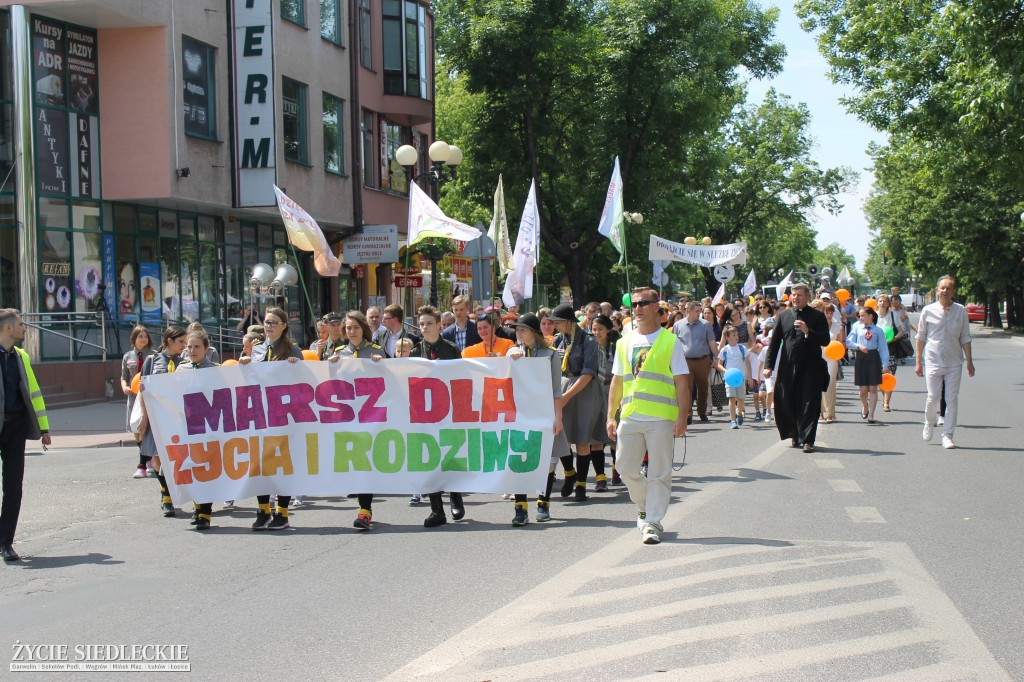 Siedlce: Marsz dla Życia i Rodziny