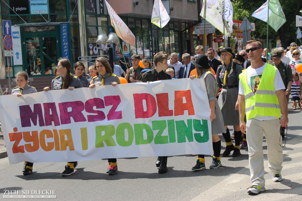 Siedlce: Marsz dla Życia i Rodziny