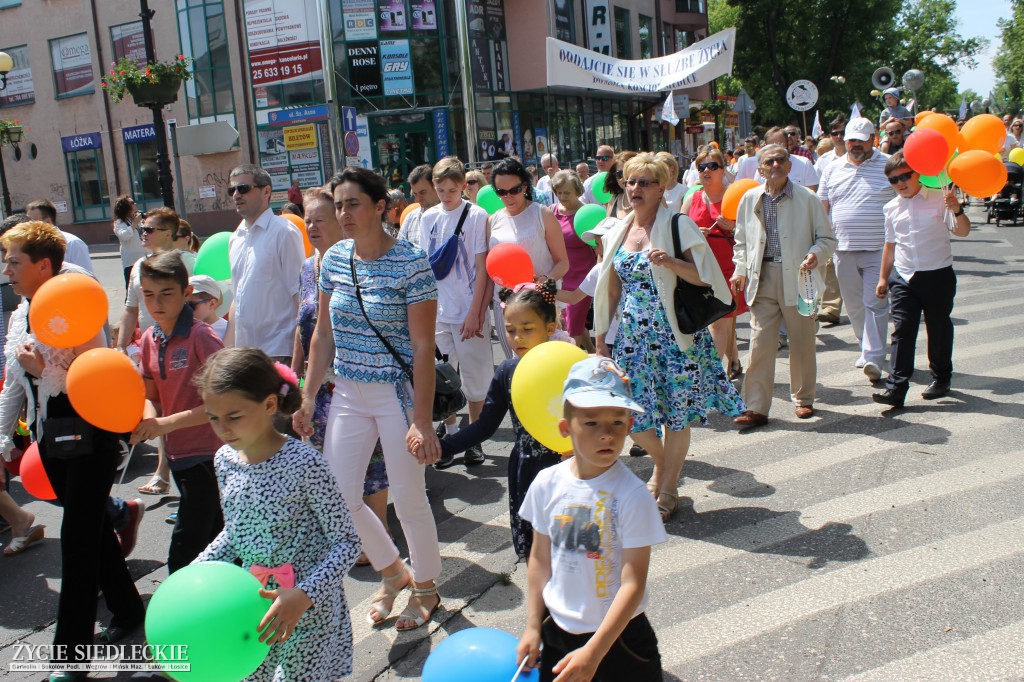 Siedlce: Marsz dla Życia i Rodziny