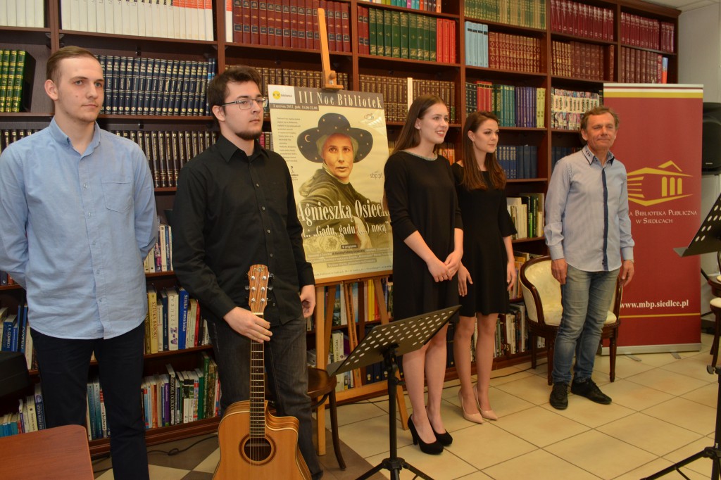 Noc Bibliotek z Osiecką