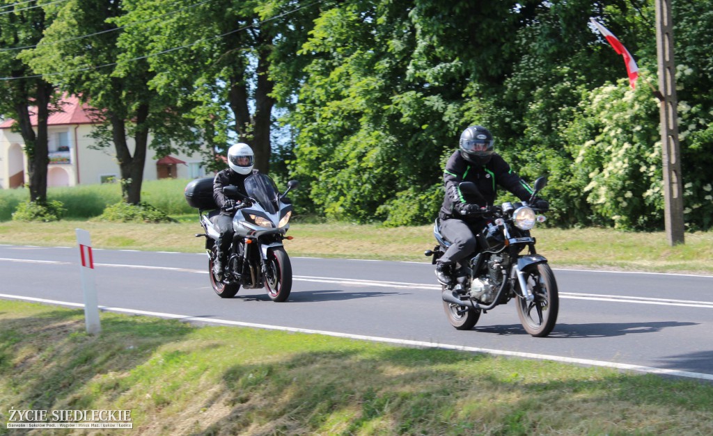 Z Siedlec do Drohiczyna na motocyklach