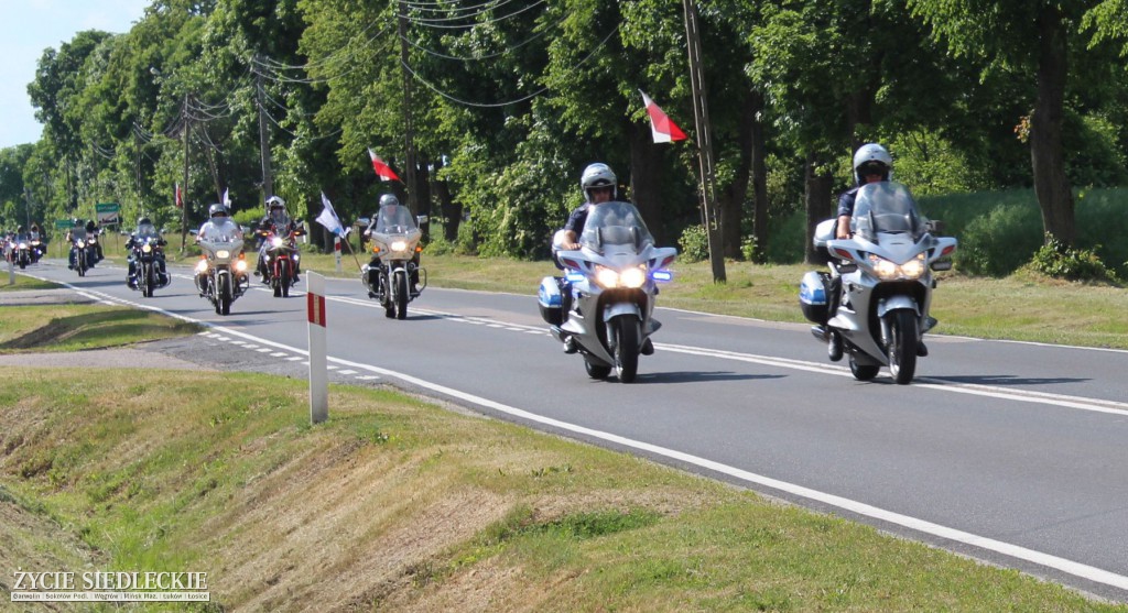Z Siedlec do Drohiczyna na motocyklach