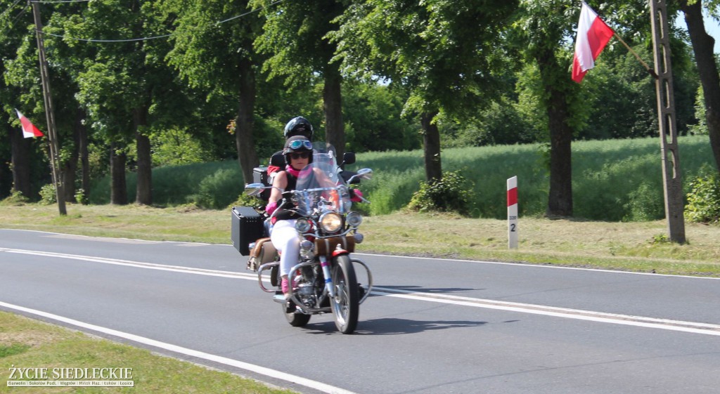 Z Siedlec do Drohiczyna na motocyklach