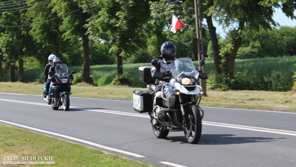 Z Siedlec do Drohiczyna na motocyklach