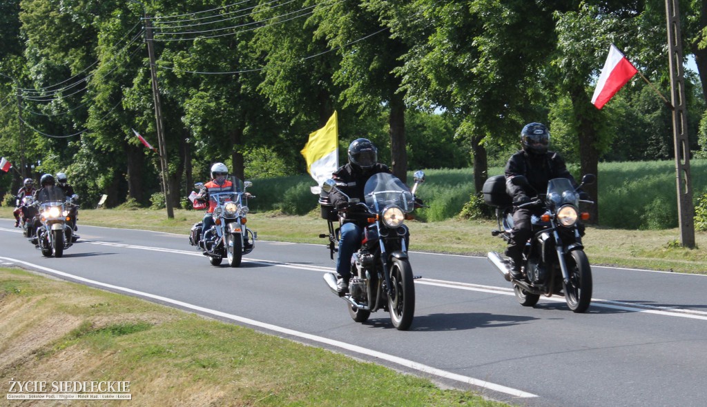 Z Siedlec do Drohiczyna na motocyklach