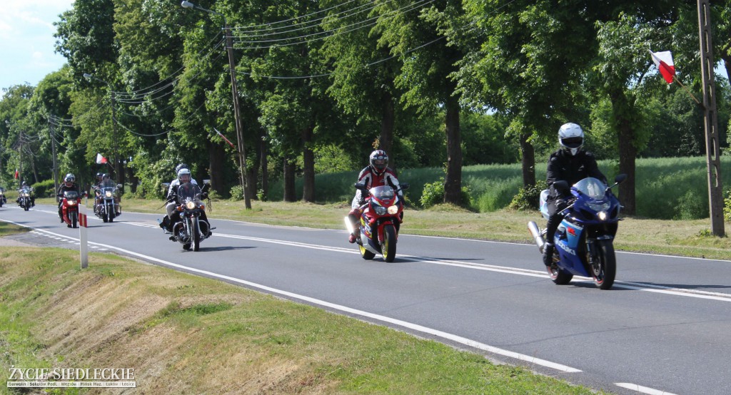 Z Siedlec do Drohiczyna na motocyklach