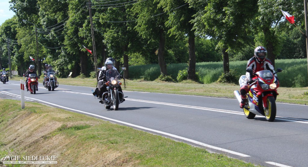 Z Siedlec do Drohiczyna na motocyklach