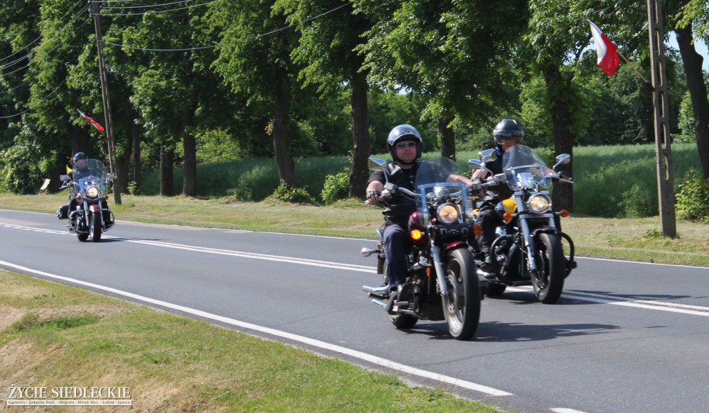 Z Siedlec do Drohiczyna na motocyklach
