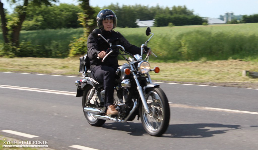 Z Siedlec do Drohiczyna na motocyklach