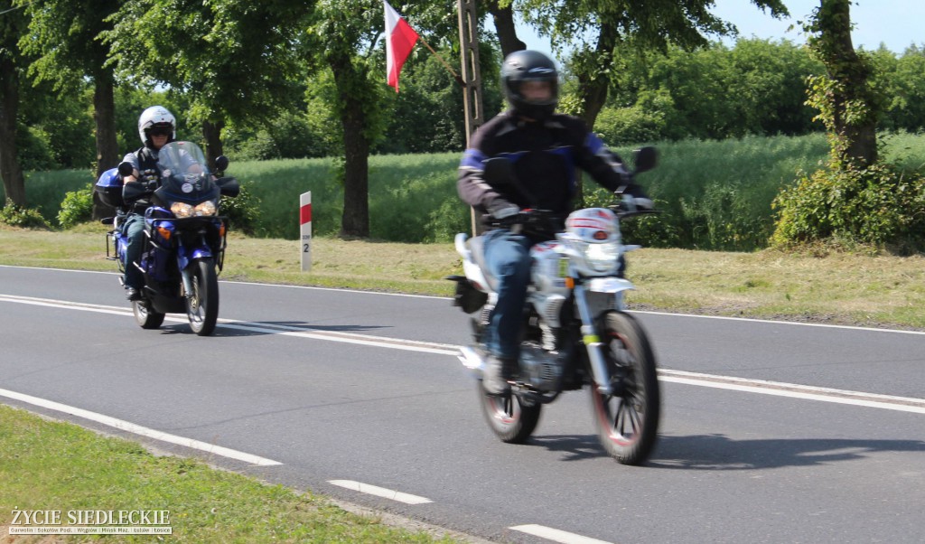 Z Siedlec do Drohiczyna na motocyklach