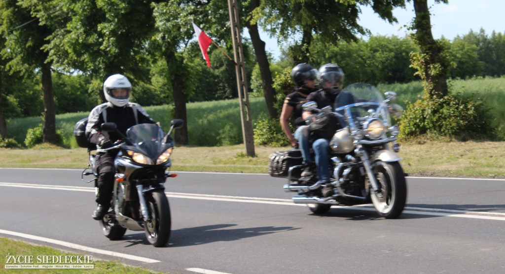 Z Siedlec do Drohiczyna na motocyklach