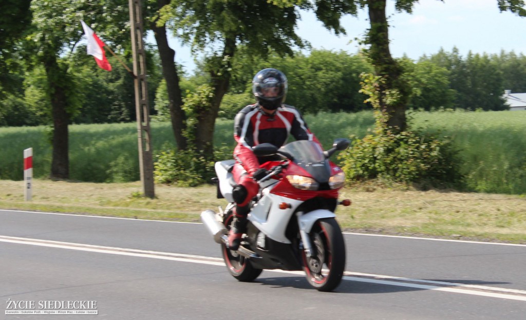Z Siedlec do Drohiczyna na motocyklach