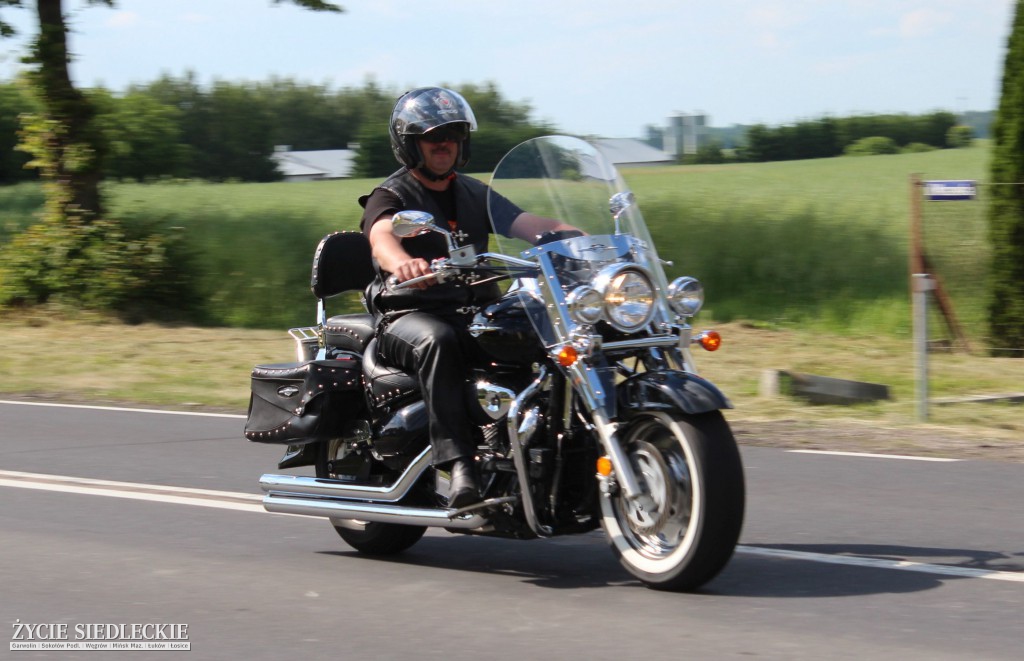 Z Siedlec do Drohiczyna na motocyklach