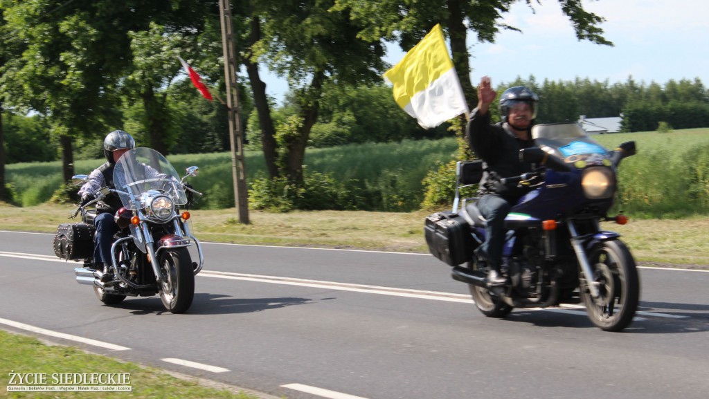 Z Siedlec do Drohiczyna na motocyklach