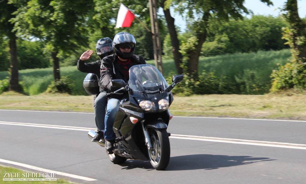 Z Siedlec do Drohiczyna na motocyklach