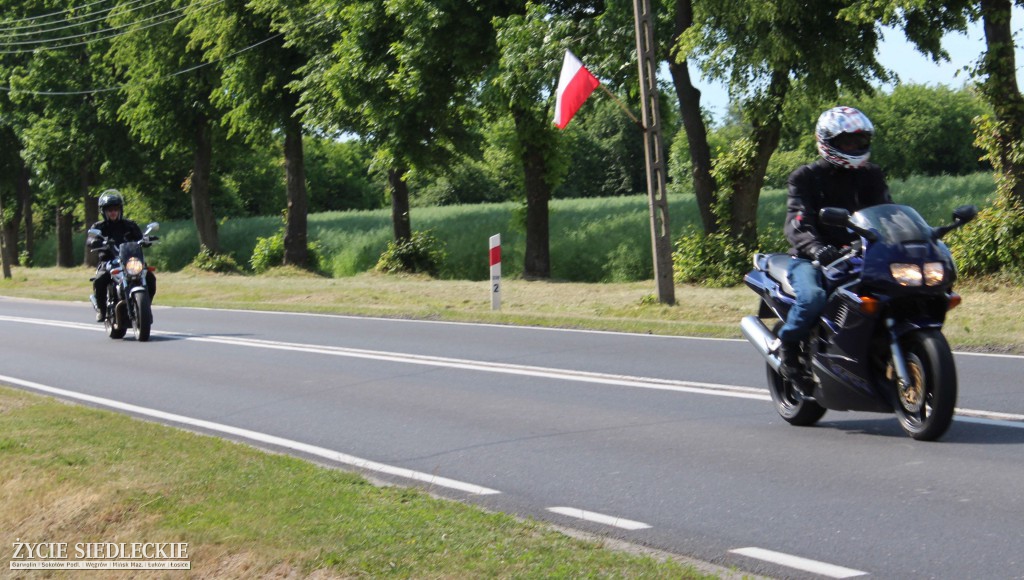 Z Siedlec do Drohiczyna na motocyklach
