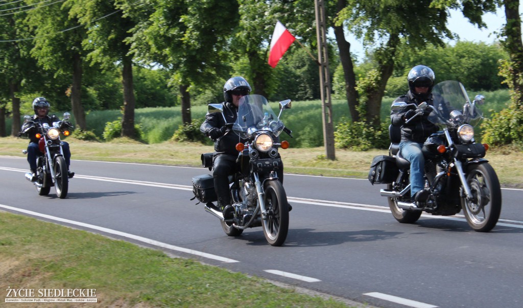 Z Siedlec do Drohiczyna na motocyklach