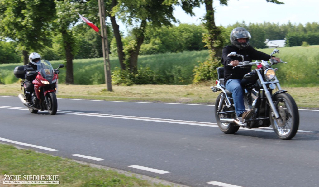 Z Siedlec do Drohiczyna na motocyklach