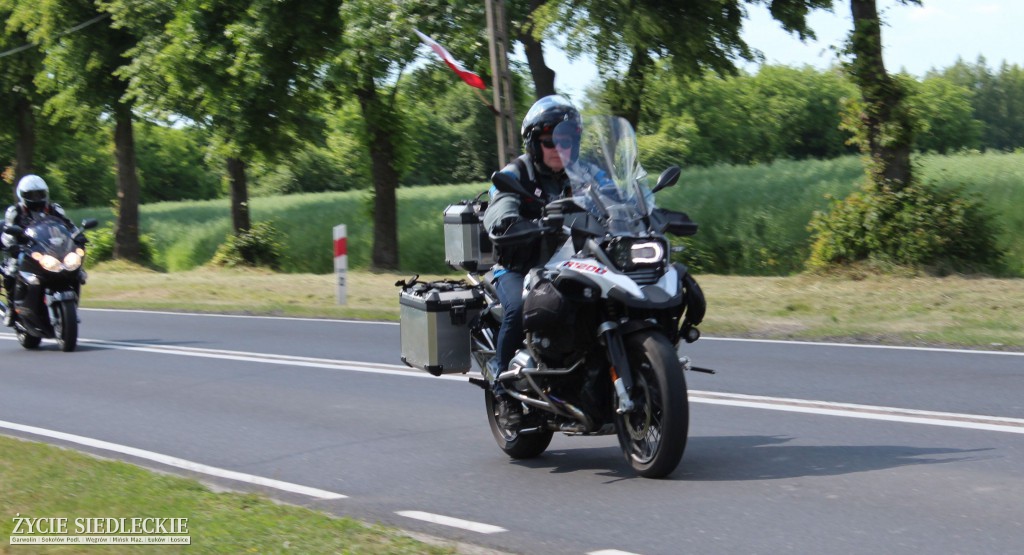 Z Siedlec do Drohiczyna na motocyklach