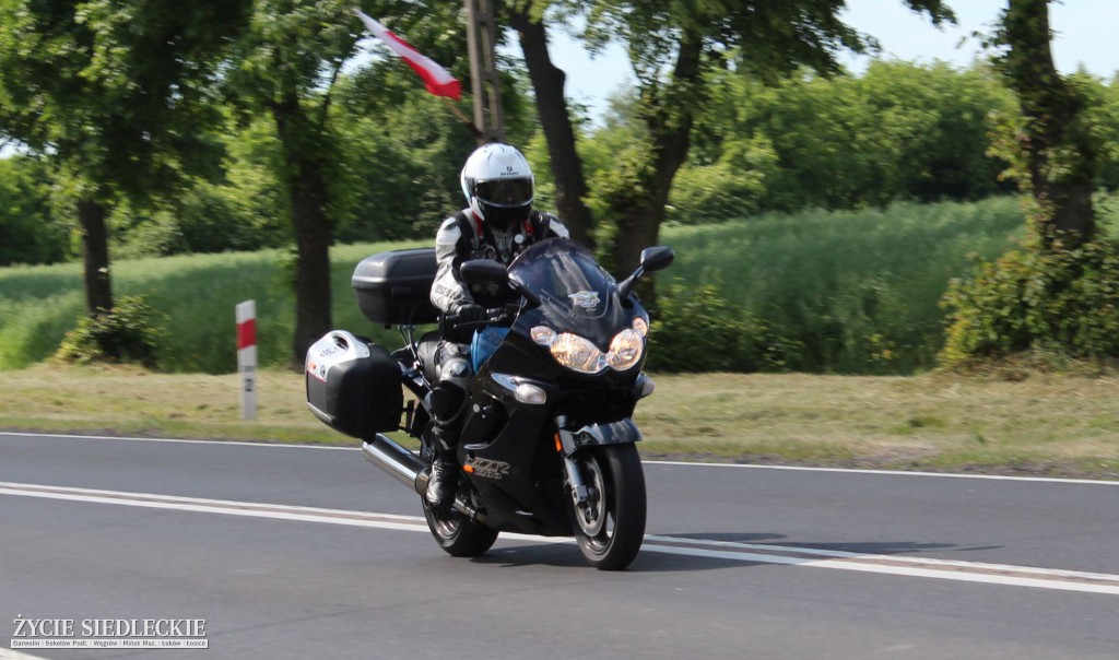 Z Siedlec do Drohiczyna na motocyklach