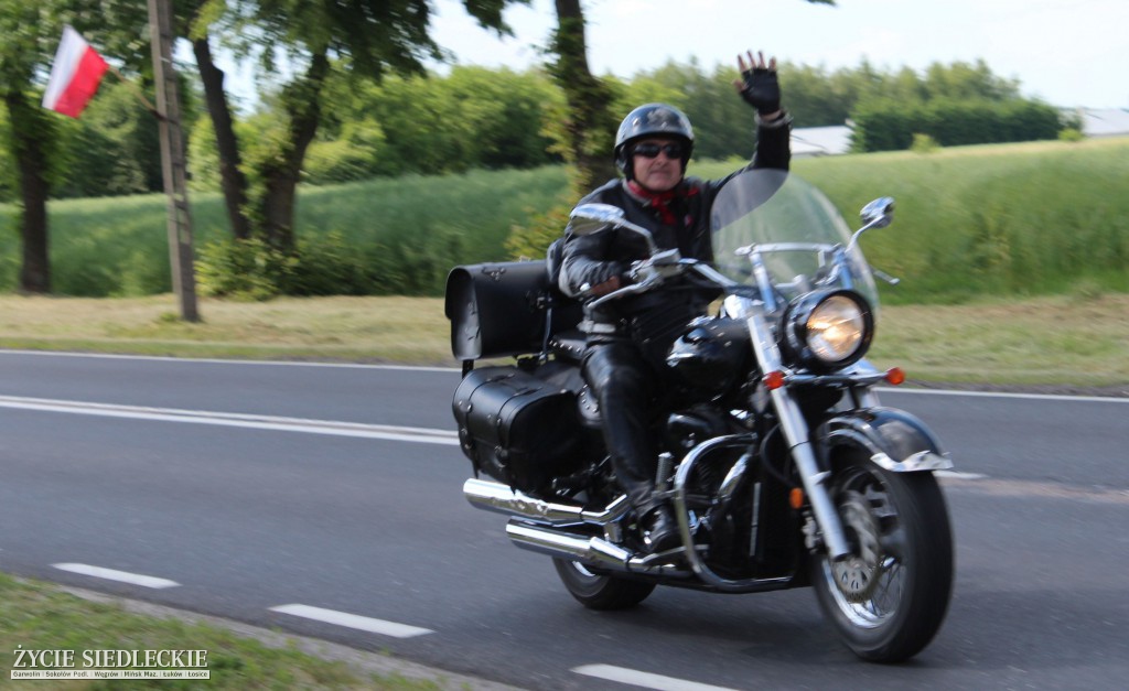 Z Siedlec do Drohiczyna na motocyklach