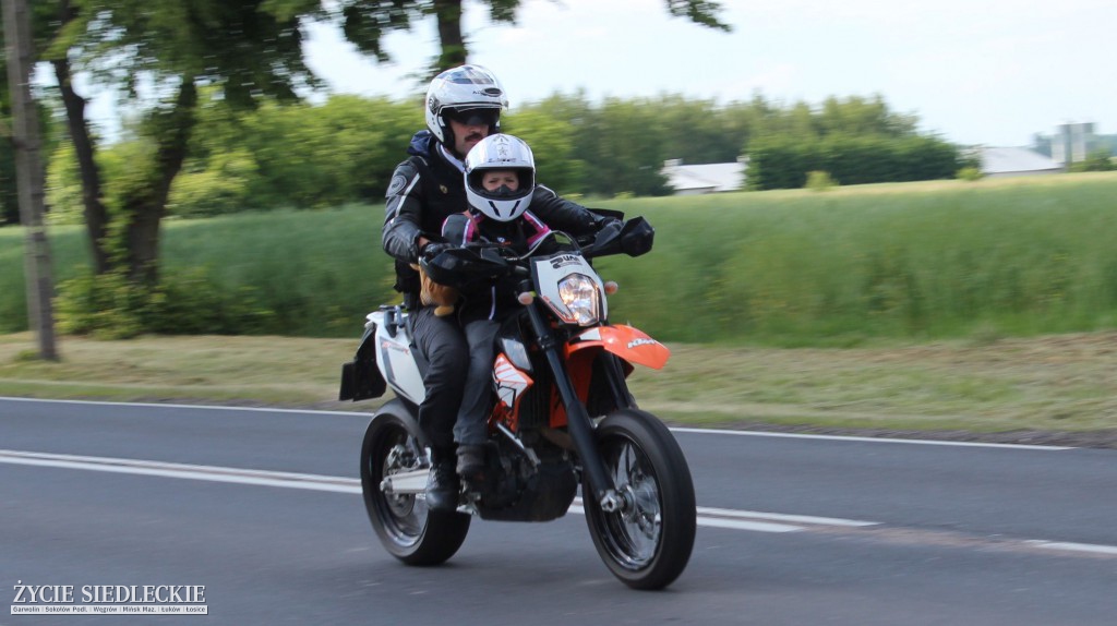 Z Siedlec do Drohiczyna na motocyklach