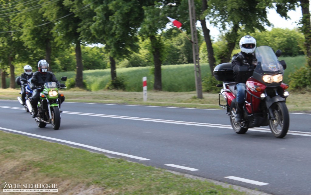 Z Siedlec do Drohiczyna na motocyklach