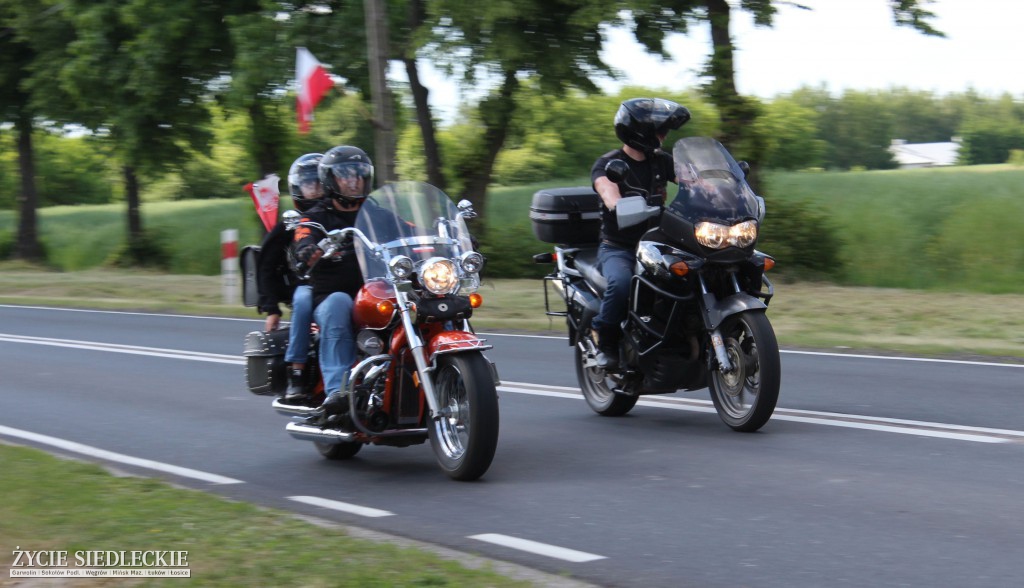 Z Siedlec do Drohiczyna na motocyklach