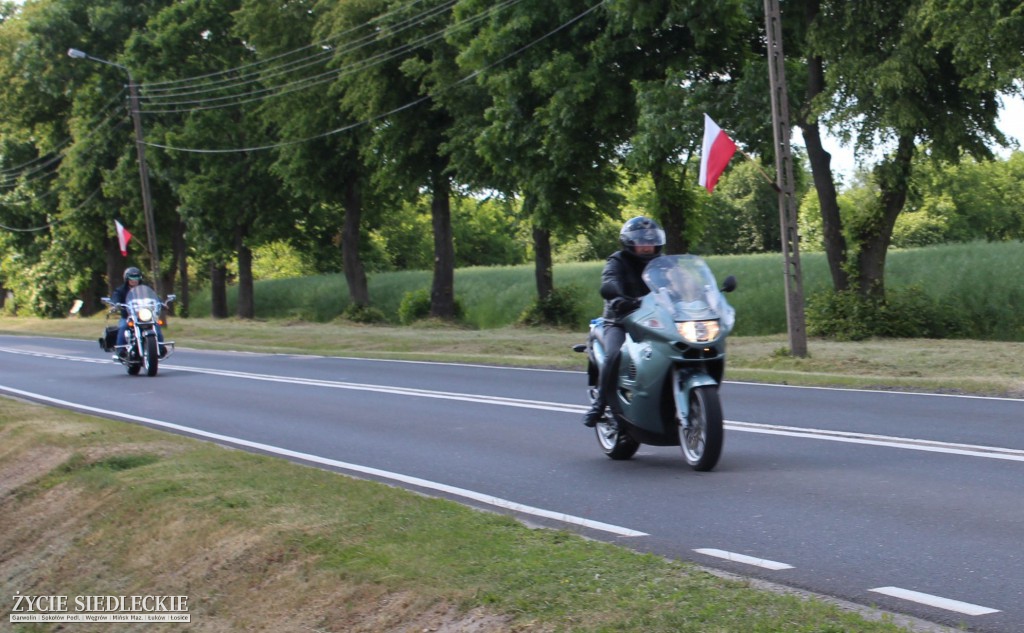 Z Siedlec do Drohiczyna na motocyklach