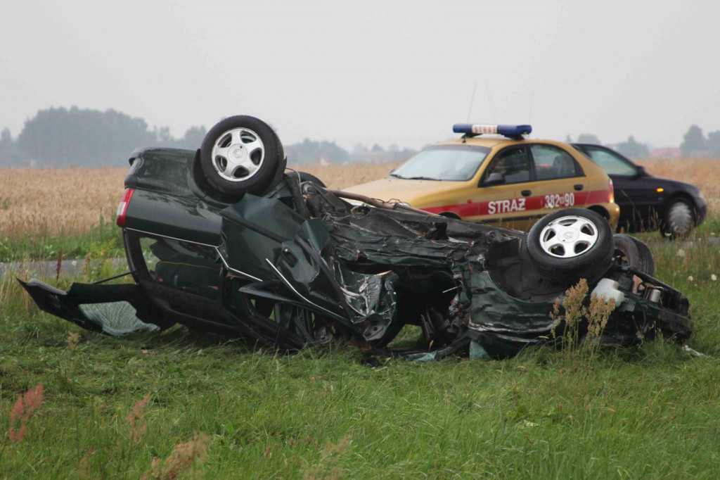 Tragedia na drodze w gminie Zbuczyn