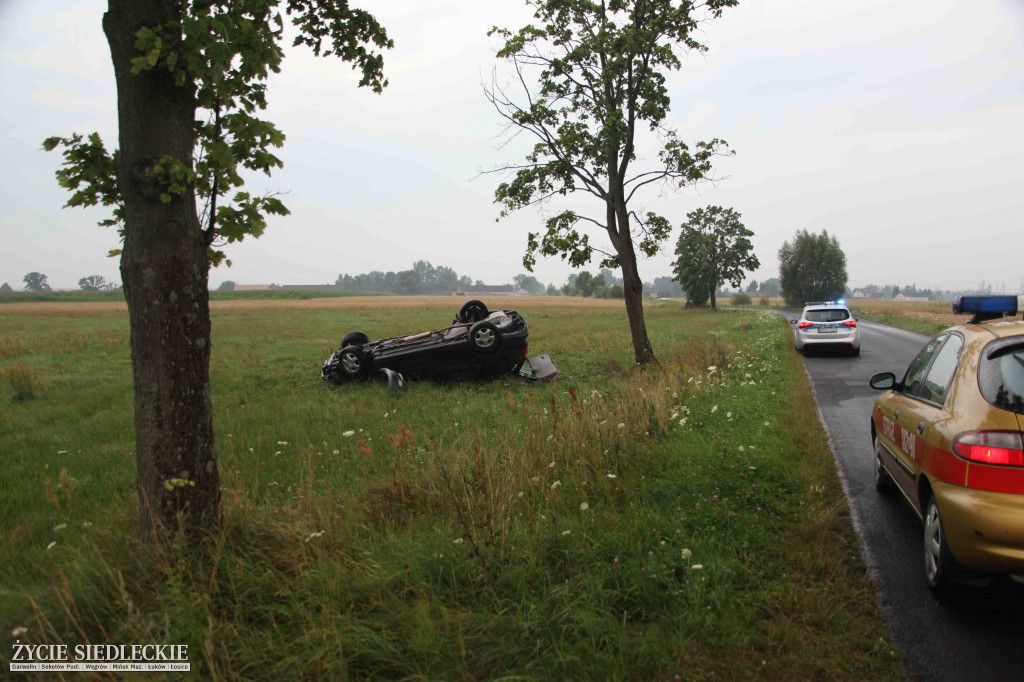Tragedia na drodze w gminie Zbuczyn