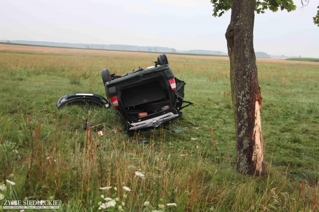 Tragedia na drodze w gminie Zbuczyn