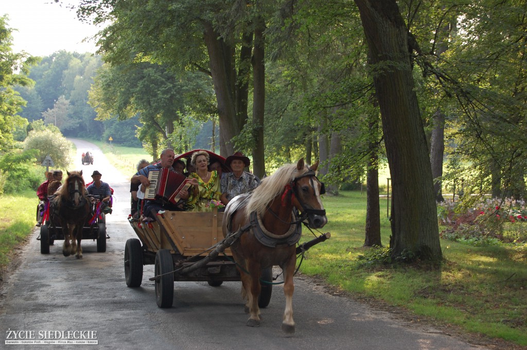 Jadą wozy kolorowe Wodyniami…