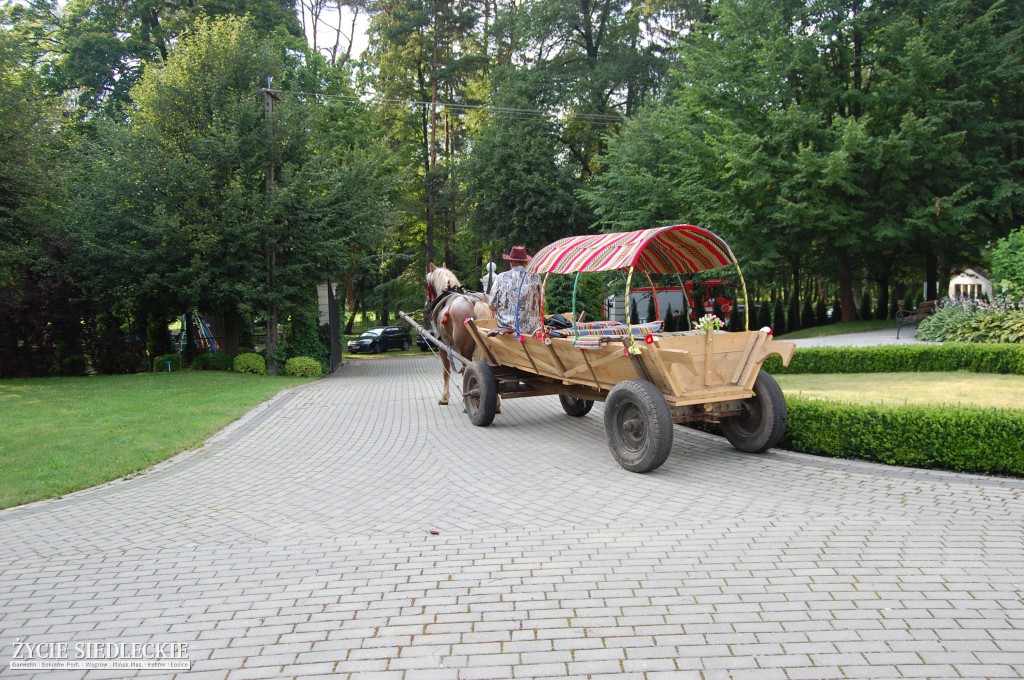 Jadą wozy kolorowe Wodyniami…