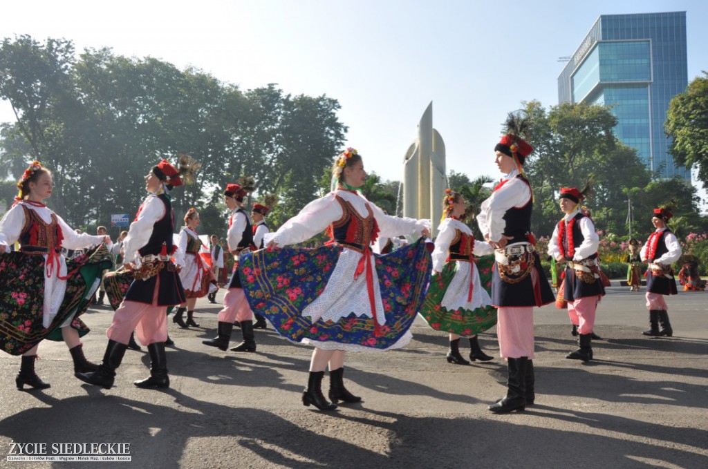 Sokołowianie zachwycili widzów w Azji
