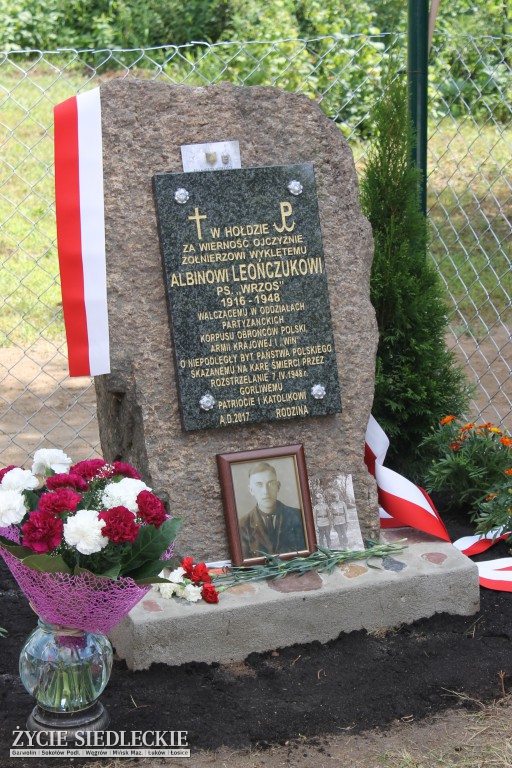 Upamiętniono kolejnego żołnierza niezłomnego
