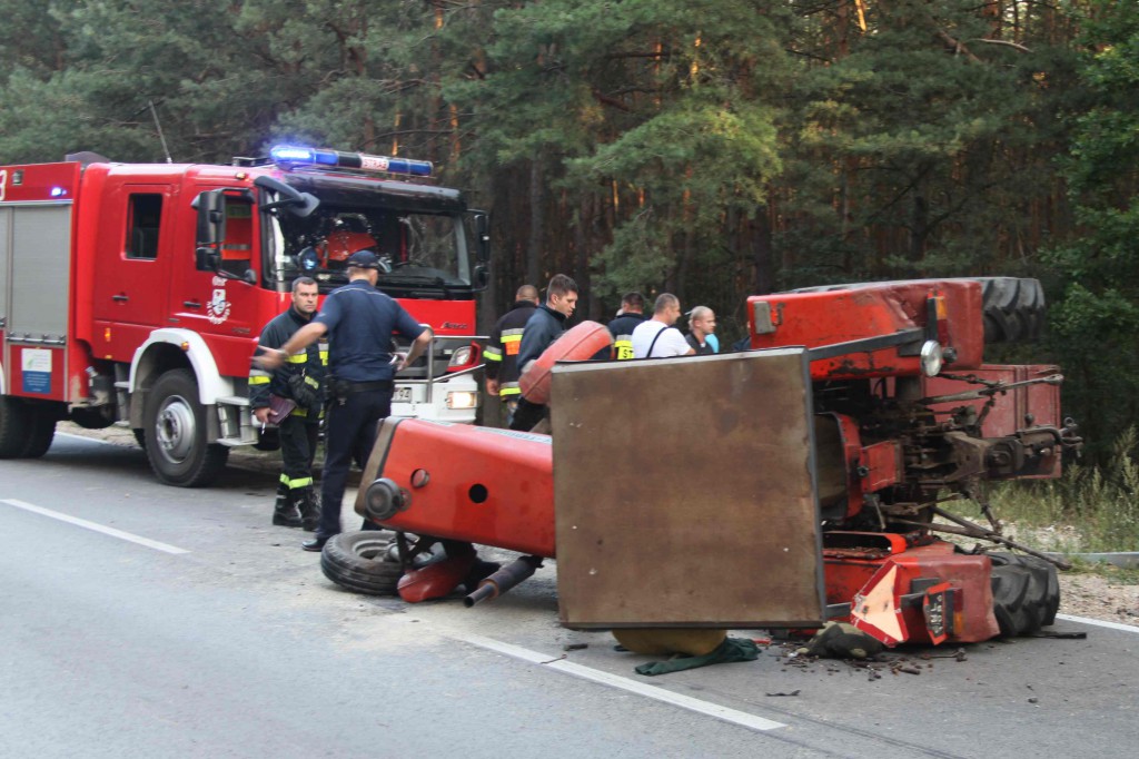 Groźny wypadek pod Mokobodami