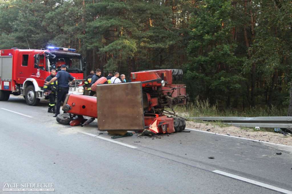 Groźny wypadek pod Mokobodami