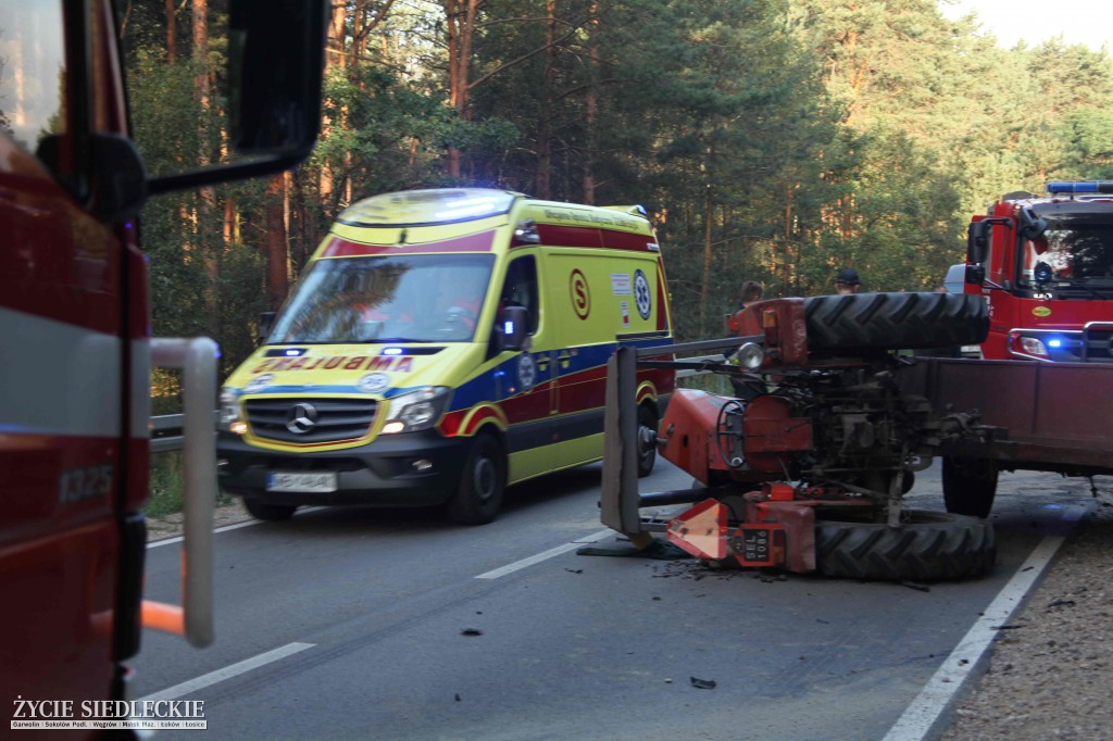 Groźny wypadek pod Mokobodami