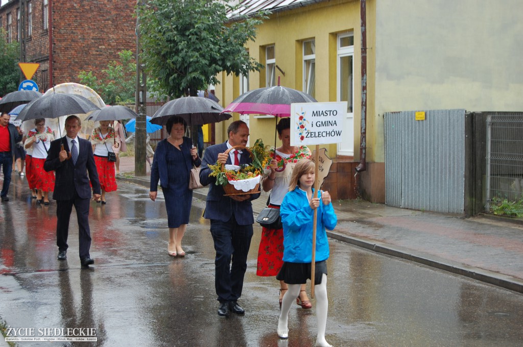 Święto plonów w strugach deszczu