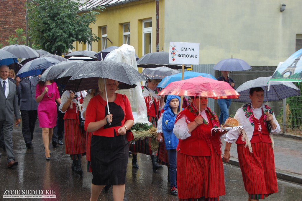 Święto plonów w strugach deszczu