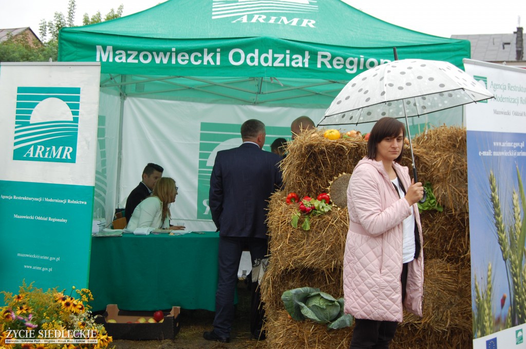 Święto plonów w strugach deszczu