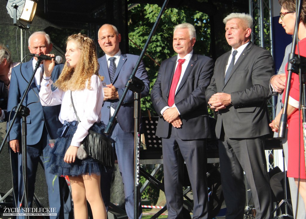 Wiec poparcia dla rządu w Siedlcach