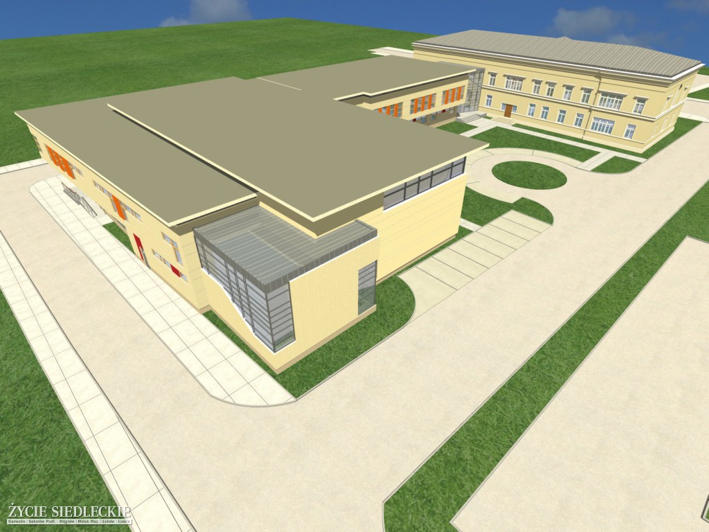 Budowa łącznika przy 